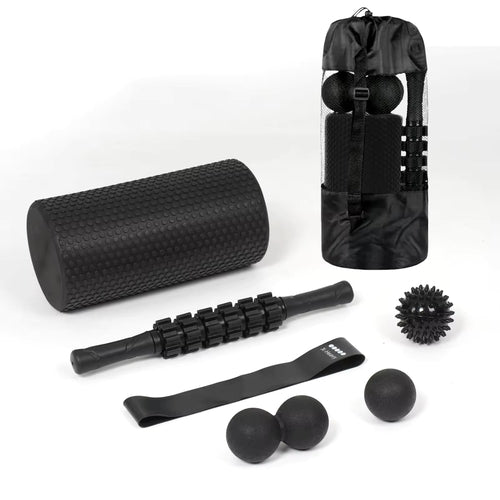 Foam Roller & Muscle Massage Kit (7-in-1)