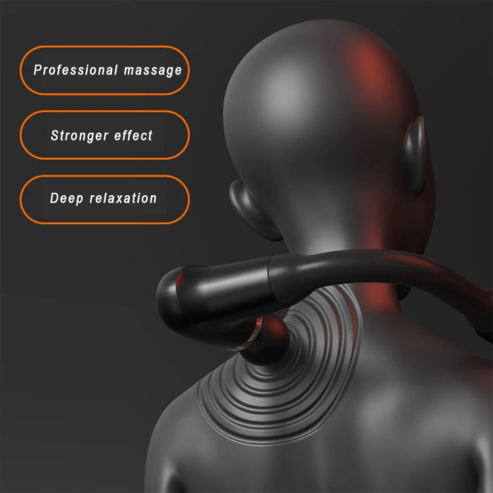 Pro-Reach Extended Handle Massage Gun