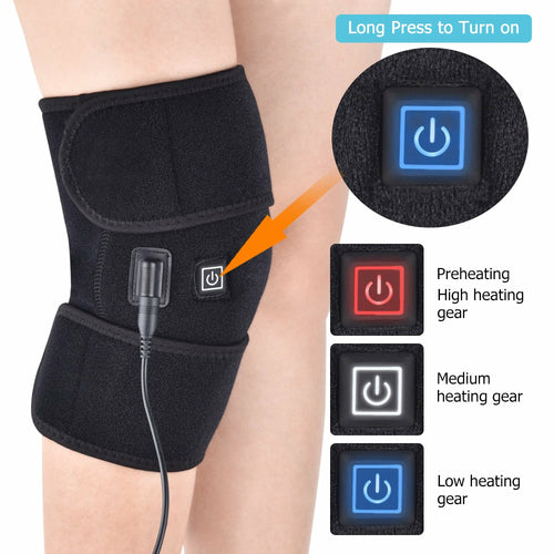 Thermal-Relief Heating Knee Brace