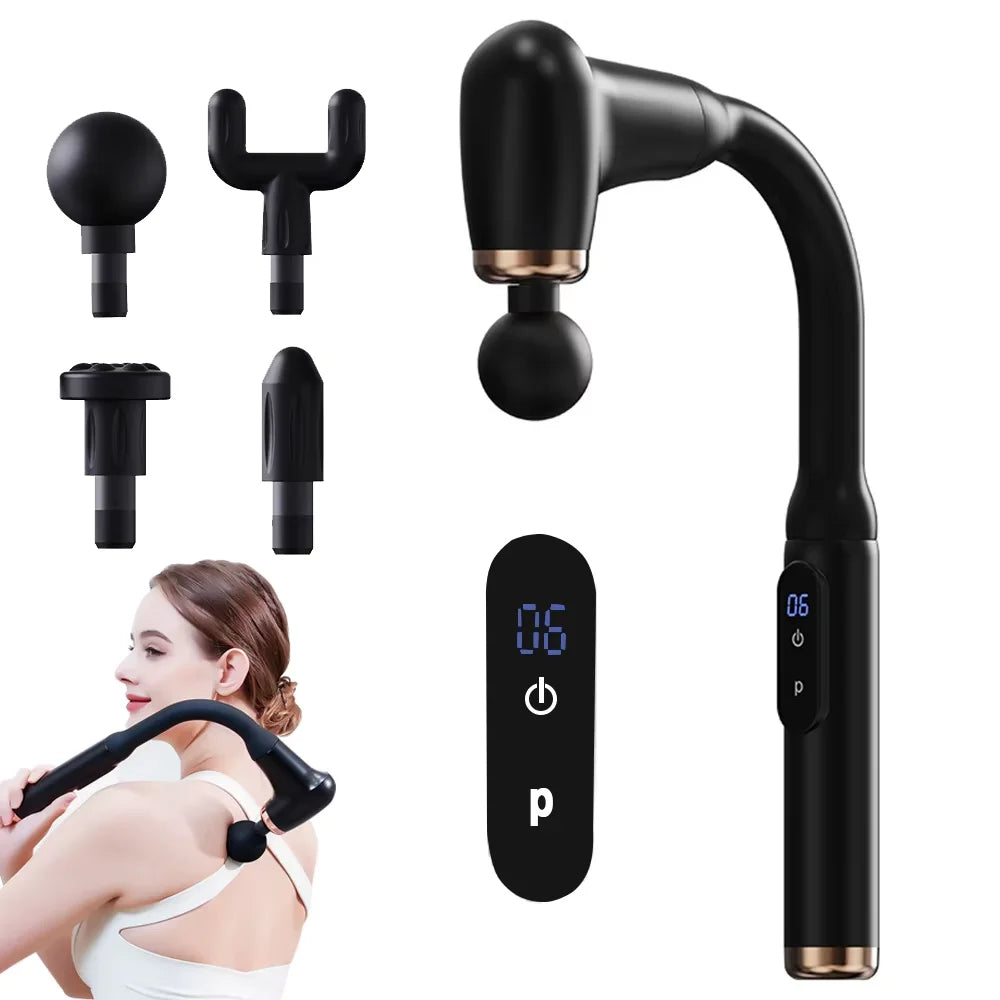 Pro-Reach Extended Handle Massage Gun