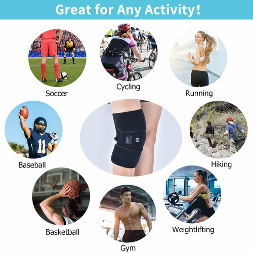 Thermal-Relief Heating Knee Brace